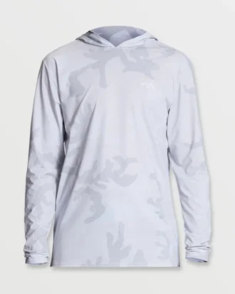 Arch Mesh Long Sleeve Hooded Surf Tee